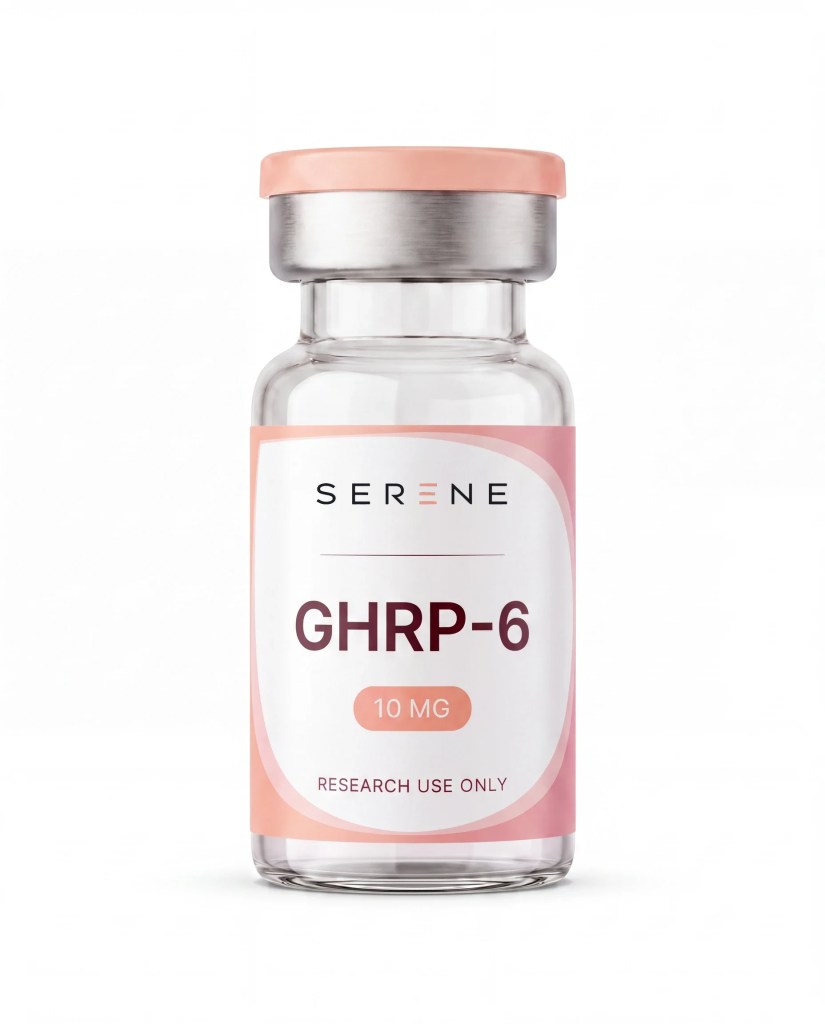 GHRP-6 10 mg v10 PDP hero GHRP-6 10 mg research peptide