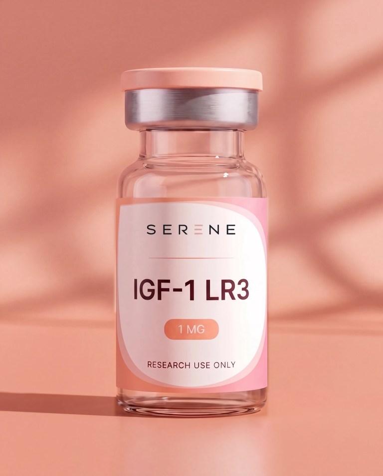IGF-1 LR3 1 mg research peptide vial